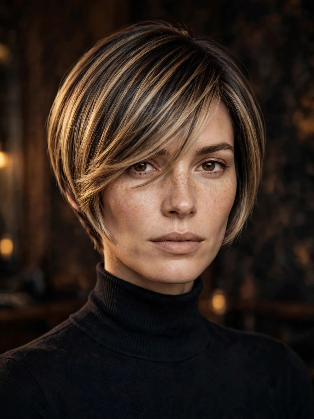 Bixie haircut for fine hair