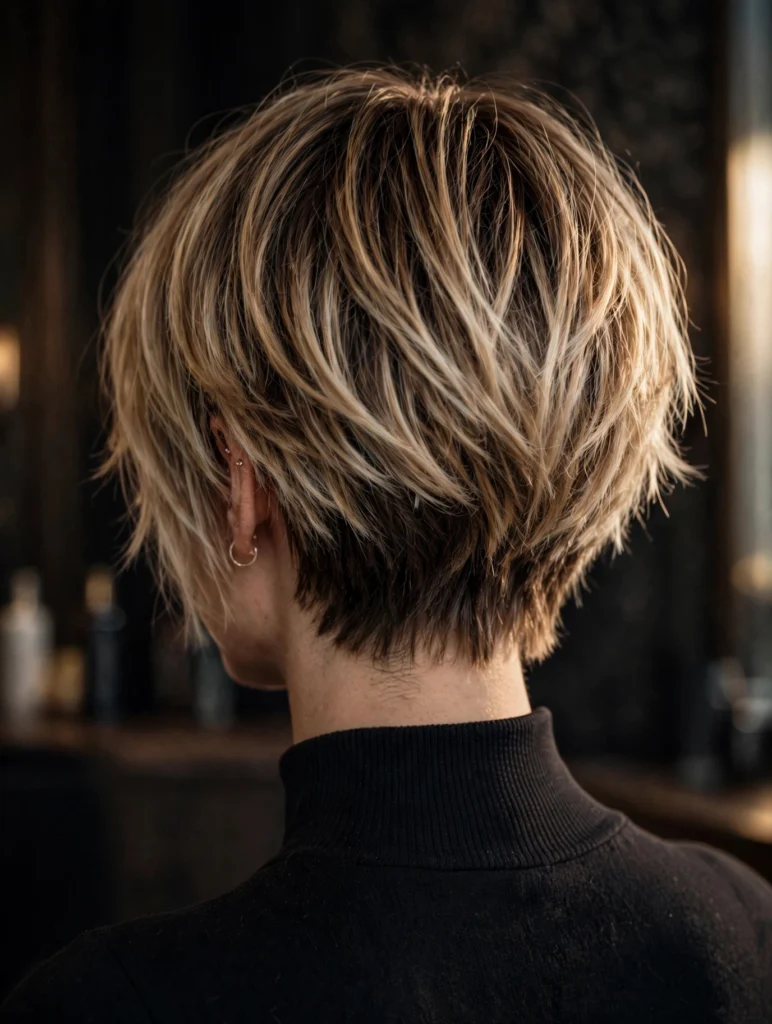 Back view