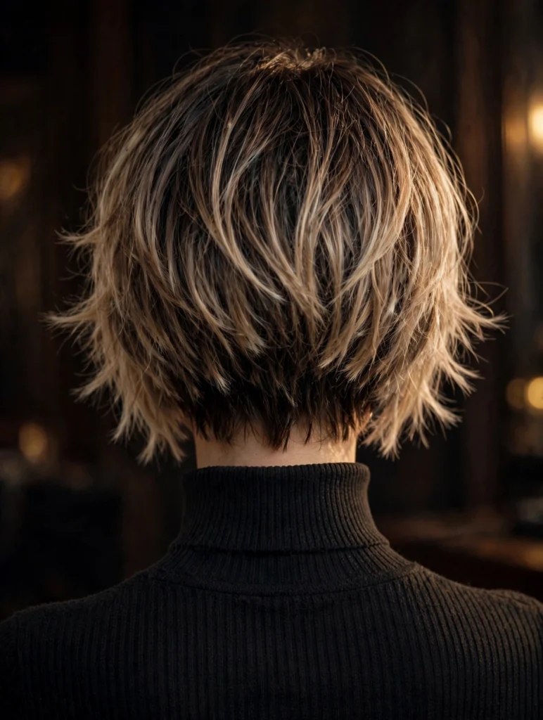 Back view