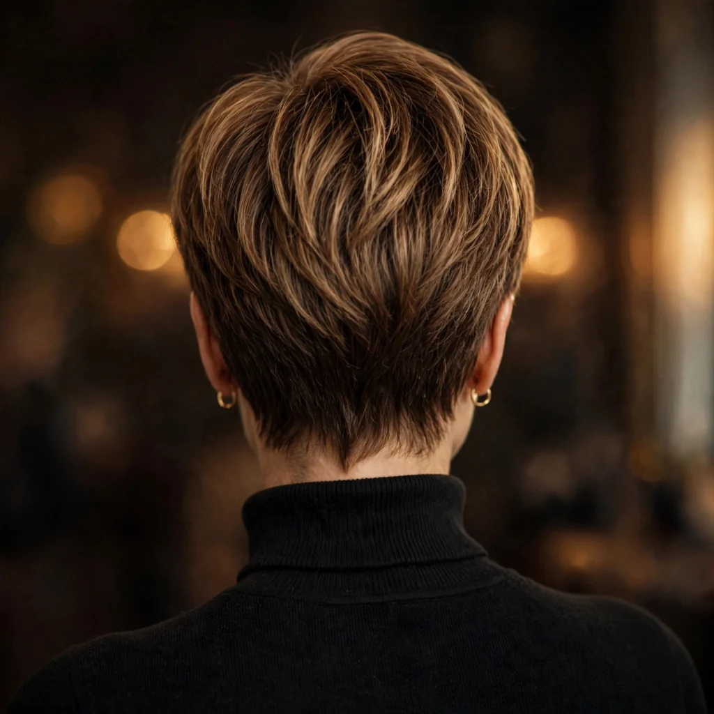 Back view