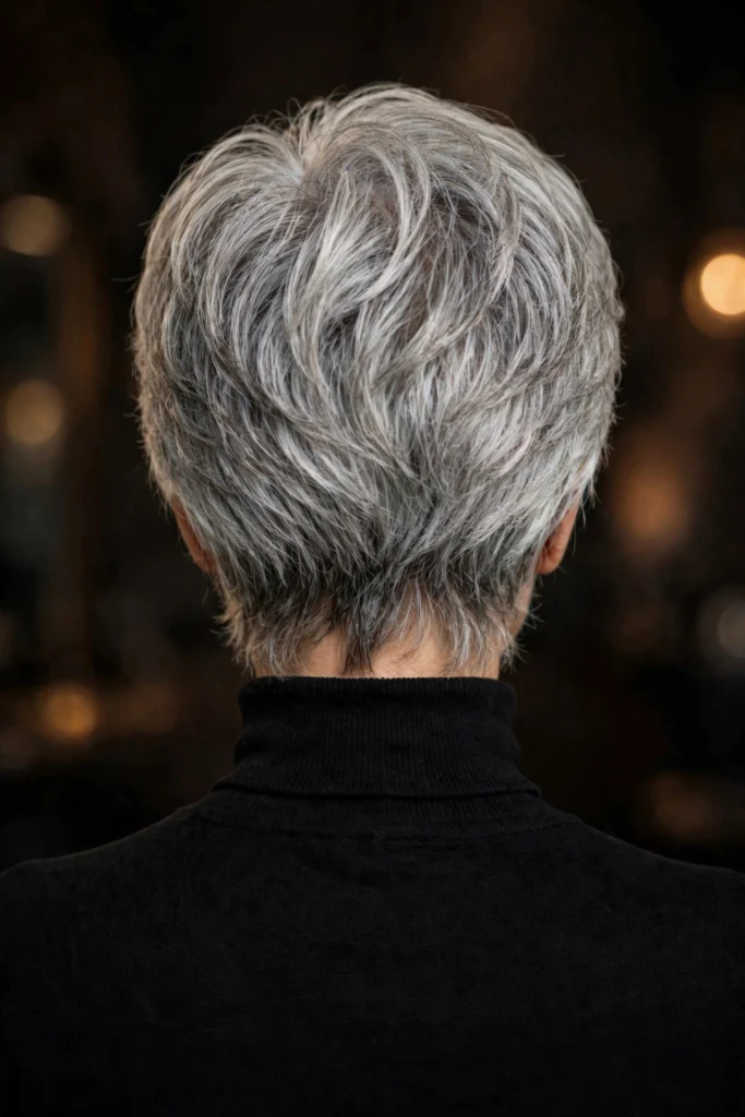 Back view