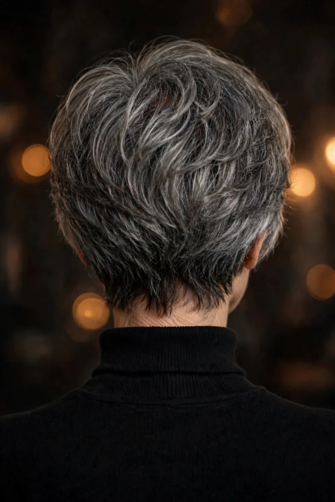 Back view