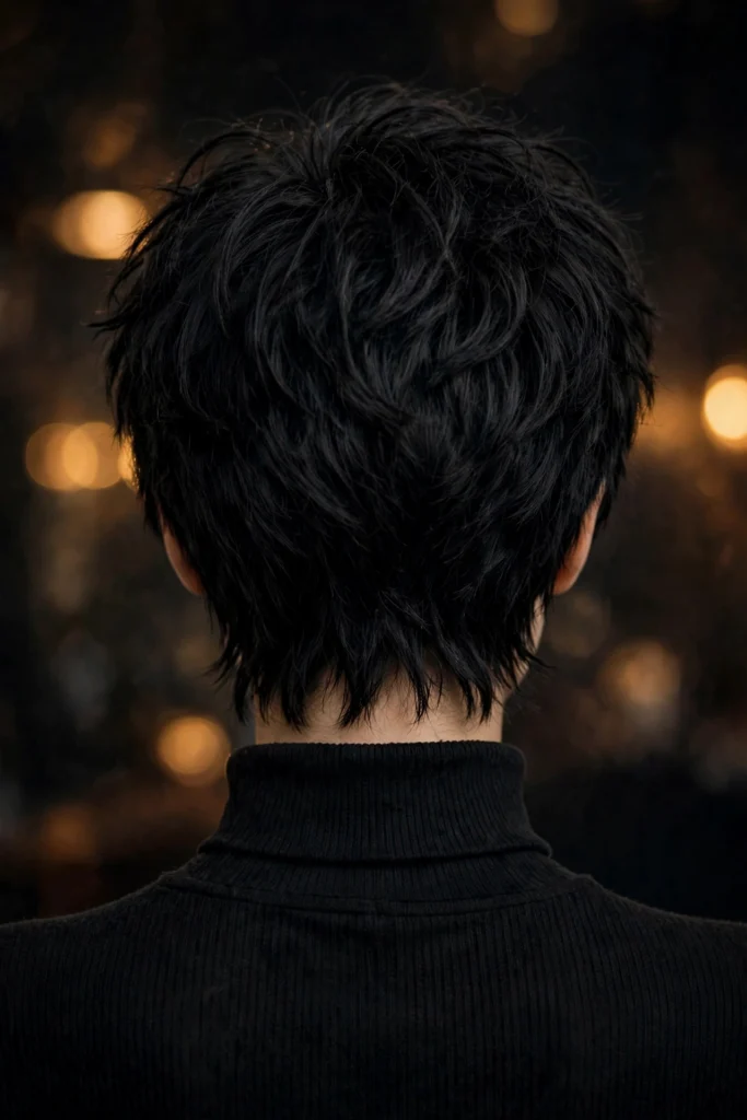 Back view